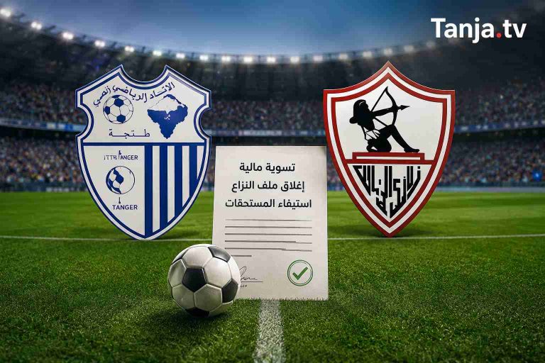 اتحاد طنجة يُغلق ملف نزاعه مع الزمالك بعد استيفاء مستحقاته المالية Tanja.tv