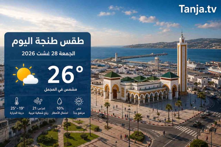 طقس طنجة اليوم أجواء مشمسة وحرارة معتدلة بعروس الشمال Tanja.tv