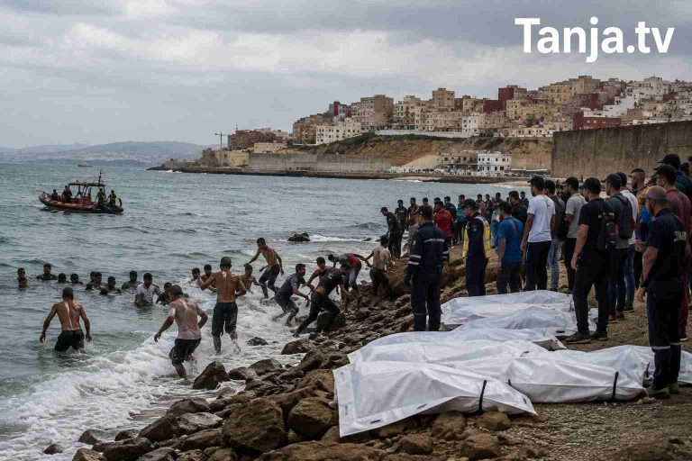 رقم 141 يعيد الجدل حول الحصيلة الحقيقية لمأساة سبتة وجثامين في طنجة وتطوان Tanja.tv