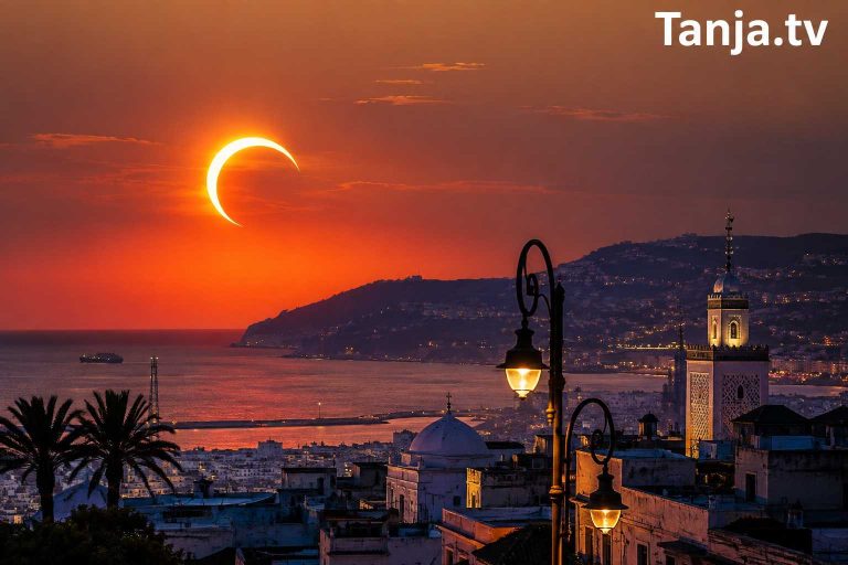 كسوف جزئي للشمس في المغرب مساء الأربعاء وسماء طنجة على موعد مع مشهد استثنائي Tanja.tv