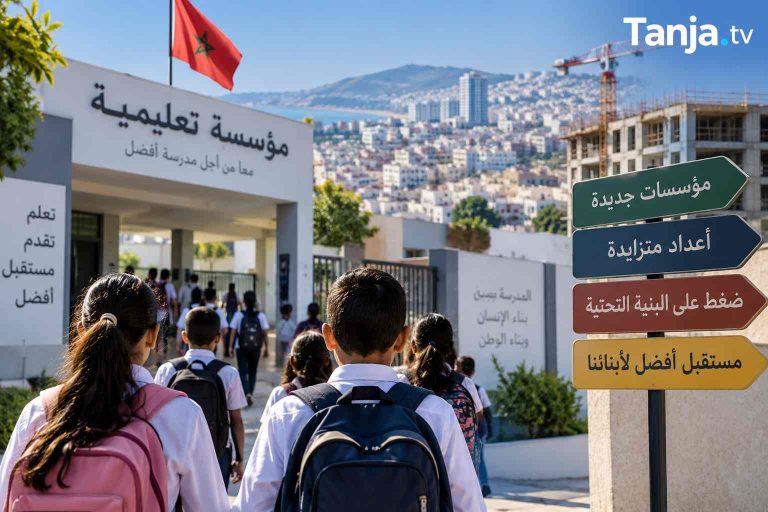 الدخول المدرسي بطنجة بين ضغط الاكتظاظ وتوسيع البنية التعليمية؟ Tanja.tv