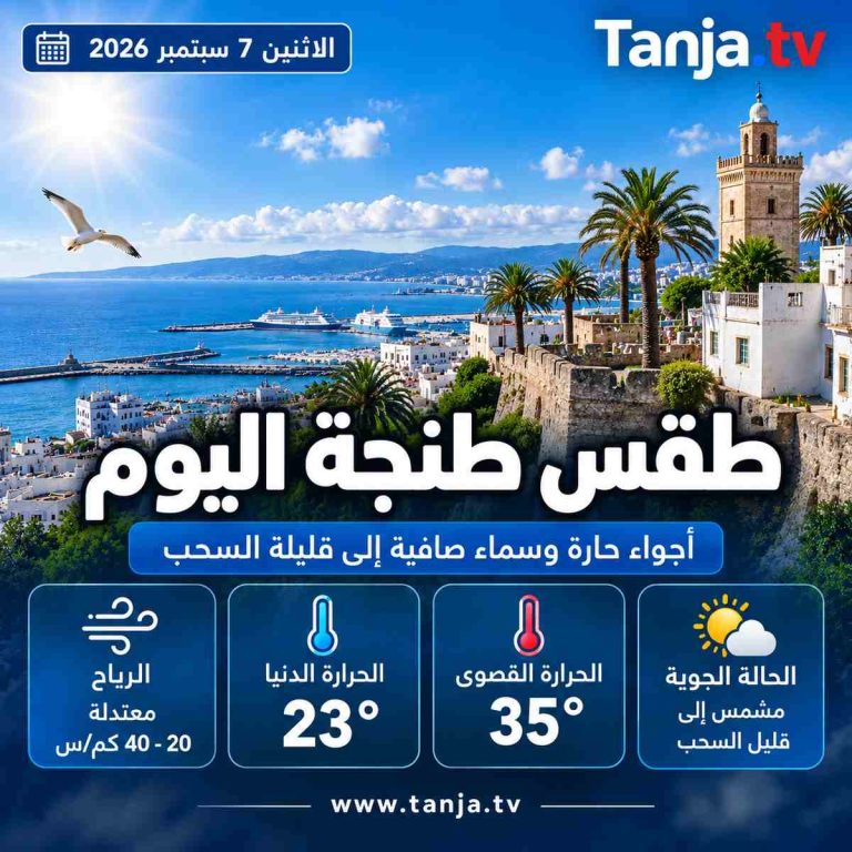 الطقس بطنجة اليوم Tanja.tv